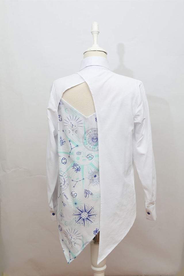 ZENAN BASKILI GÖMLEK (YENGEÇ)