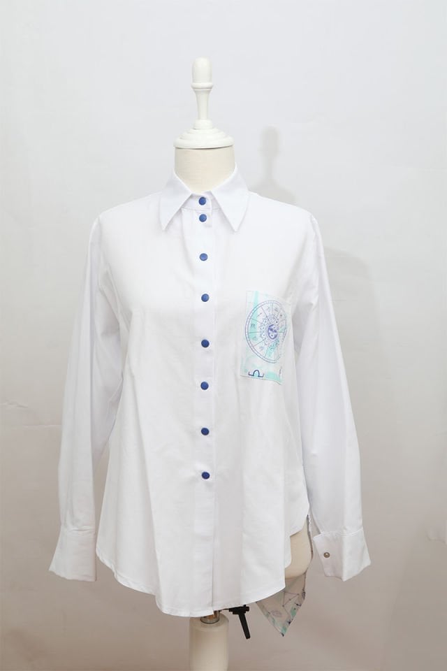 ZENAN BASKILI GÖMLEK (YENGEÇ)